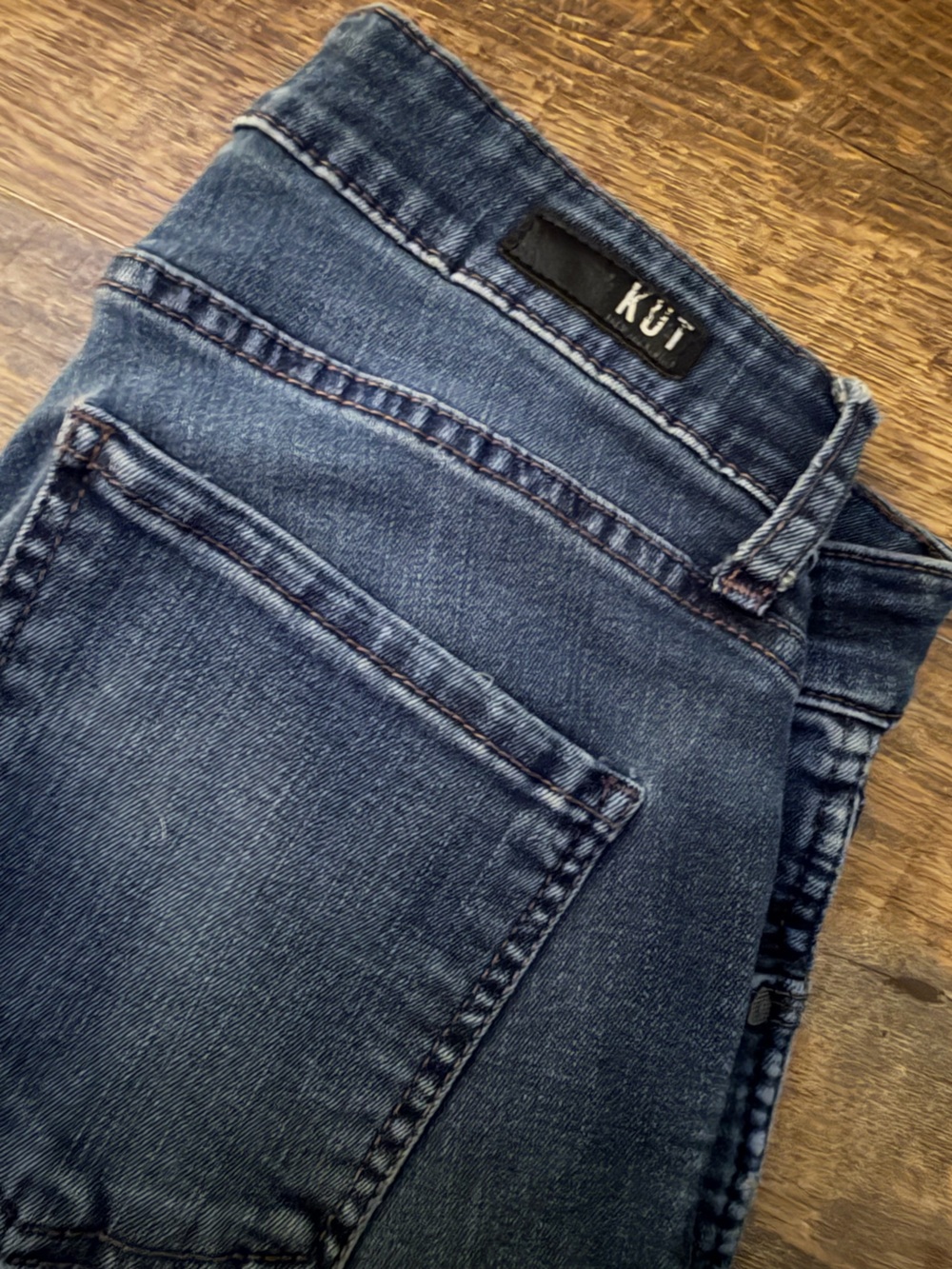 Kut from the Kloth Skinny Jeans - Dark Blue Wash - Size 6